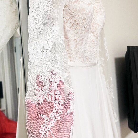 David's wedding bridal dress (size 6) - Picture 8 of 10